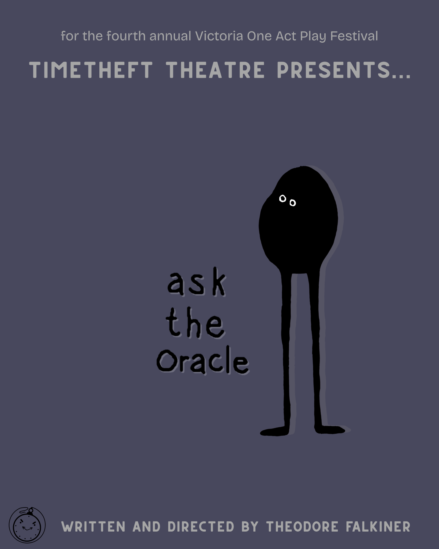 Ask the Oracle production poster