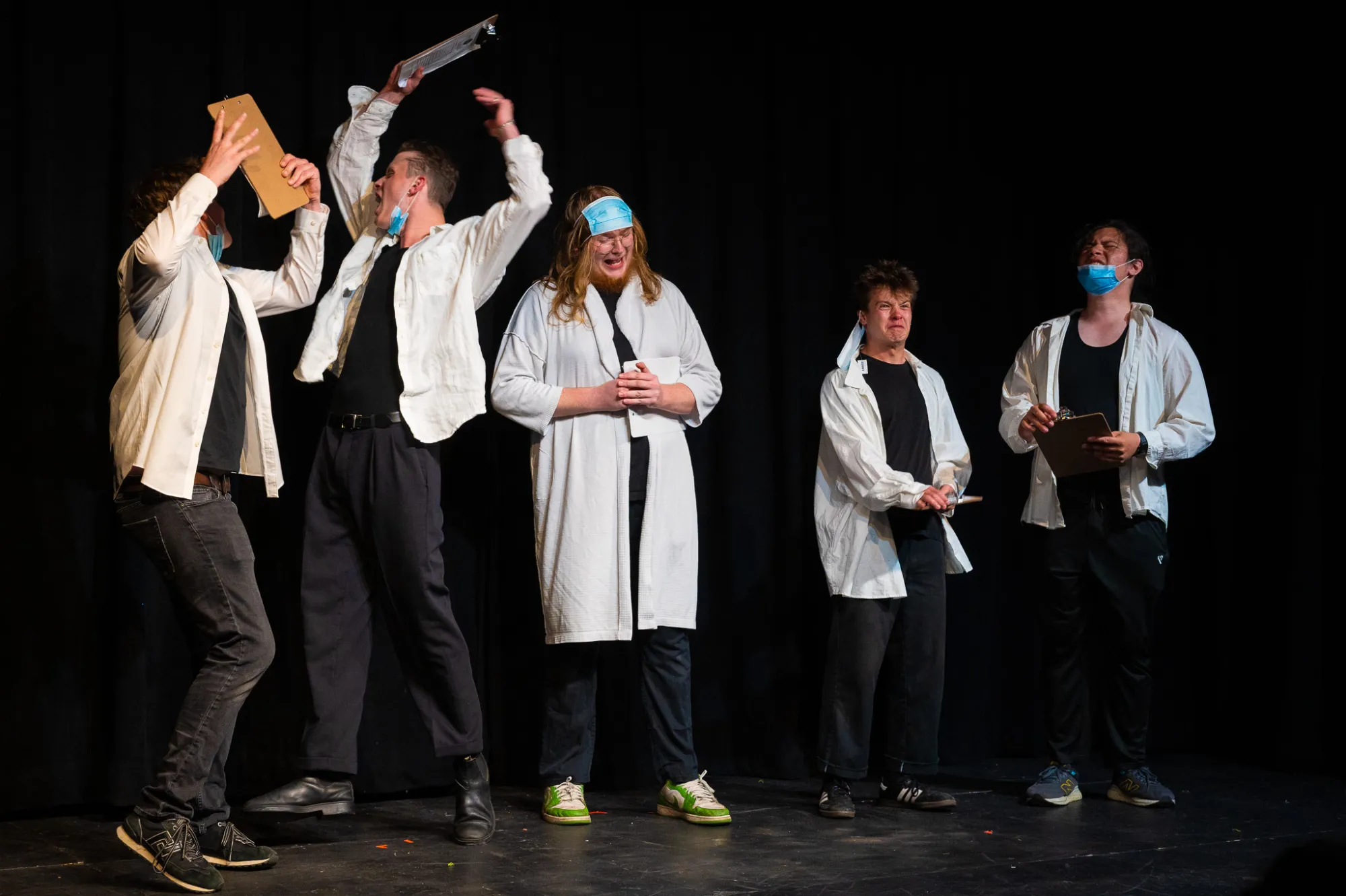 Four out of Five Dentists production photograph 1